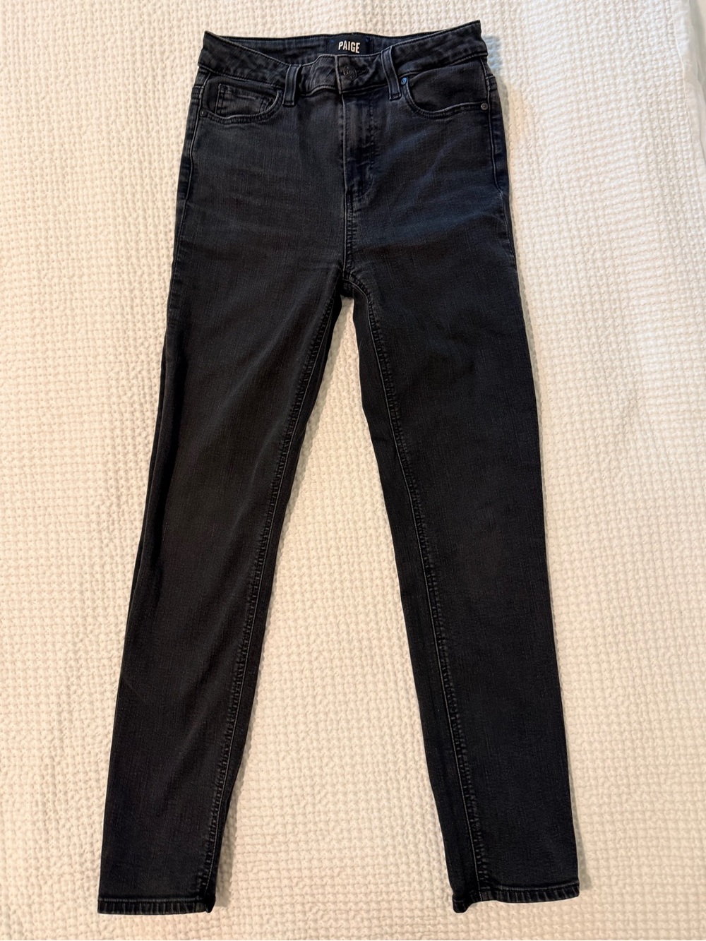PAIGE Cindy Slim Jeans in Charcoal Size 26